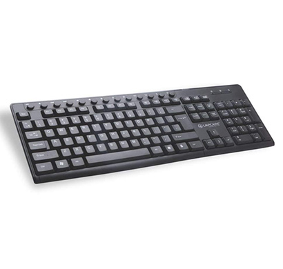 lapcare e9 usb multimedia keyboard (black)