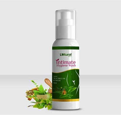 l'atural intimate hygiene wash tea tree oil & neem (100 ml)
