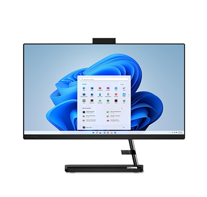 lenovo ideacentre (f0g1013ein) all in one desktop (amd ryzen 5 7430u/ 8gb ram/ 512gb ssd/ windows 11 home + ms office 2021/ usb calliope keyboard & mouse/ 23.8