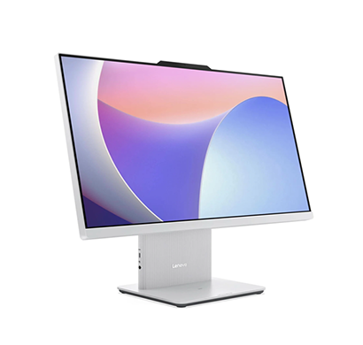 Lenovo (F0HR00BCIN) IdeaCentre AIO 3 24ARR9 (AMD Ryzen 5-7533HS/ 8GB DDR5/ 512GB SSD/ INTEGRATED GRAPHICS/ 23.8FHD/ KBD Wired White/ Win 11 Home + MS Office 2024 + 1 YR Microsoft 365 Basic/ 1 Year Onsite warranty ), Cloud Grey