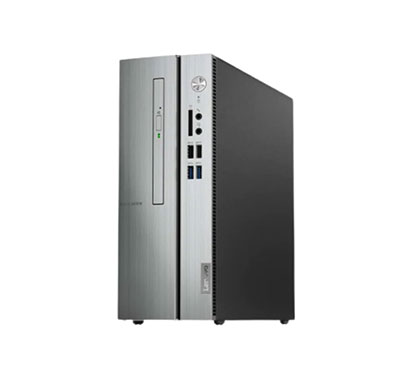 lenovo idea center 510s (90lx001din) desktop pc ( intel core i3-9100/ 9th gen / 4gb ram / 1tb hdd/ dos/ dvdrw / no monitor) 1 year warranty