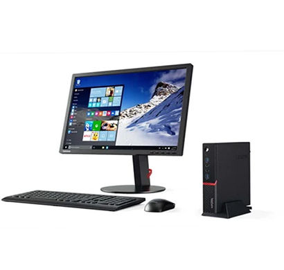 lenovo thinkcentre neo 50q gen 4 (12lms15j00) desktop pc (intel core i5-13420h/ 13th gen/ 8gb ram/ 512gb hdd/ dos/ 22 inch screen/ 3 years warranty), black