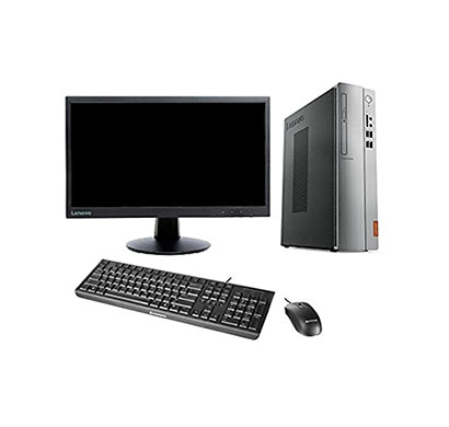 lenovo ideacentre 510s (90lx0058in) desktop pc ( intel core i5-9400/ 9th gen / 8gb ram / 1tb hdd/ windows 10 + ms office/ dvdrw/ wi-fi / 18.5 inch monitor) 3 years warranty