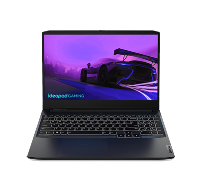 lenovo ideapad gaming 3 (82k200x3in) laptop (amd ryzen 7 5800h/ 16gb ram/ 512 ssd/ windows 11 home + ms office/ nvidia geforce rtx 3050 4gb gddr6 graphics/ 15.6-inch fhd/ 1 year warranty), onyx grey