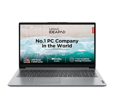 lenovo ideapad 1 (82r4011nin) laptop (amd ryzen 5-5625u/ 8gb ram/ 512gb ssd/ windows 11 home + ms office/ 15.6