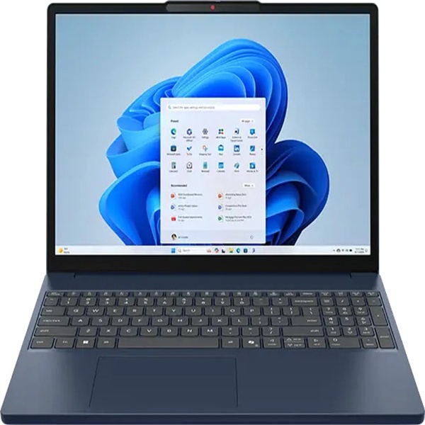 lenovo ideapad slim 3 (83k100c7in) thin and light laptop (intel core i5/13th gen 13420h/16 gb ram/512 gb ssd/windows 11 home/ms office/15.3 inch/1.59 kg/cosmic blue),1 year adp warranty