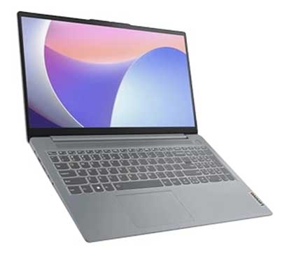 lenovo ideapad slim 3 (82x700m6in) thin & light laptop ( intel core i3/ 8gb ram/ 512gb ssd/ 15.6 inch fullhd screen/ windows 11 office 2024/ integrated intel uhd graphics/gx40q75210 1 year onsite - 1 year adp non - backlit), arctic grey