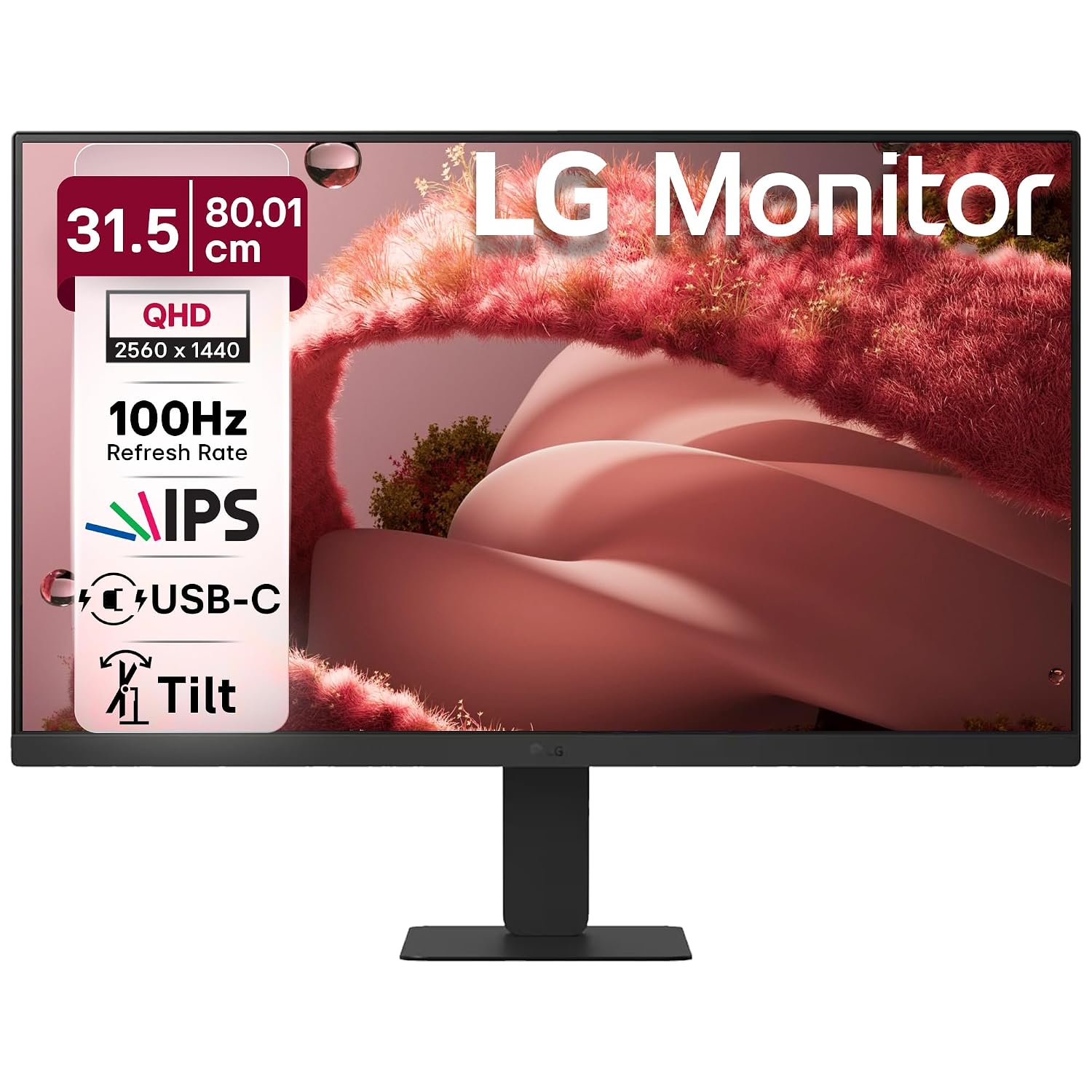 lg 32u631a-b 80.01cm (32 inch) qhd (2560x1440) ips monitor (black)