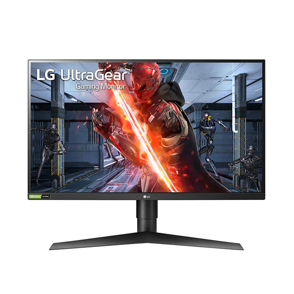 Lg 27gl650f Lg 144 27 Lg Ultragear (27gl650f) 27-inch Ips Fhd G-sync  Compatible Gaming Monitor (black)