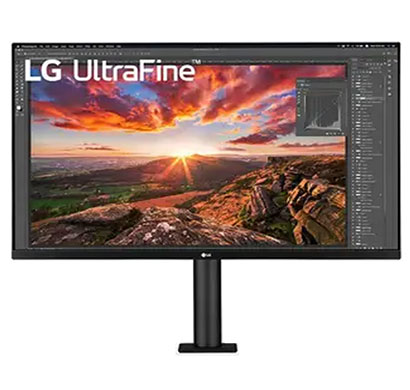 lg 32 (32un880k-b) (4k) ips borderless, dual hdmi + dp+usb type c port, inbuilt speaker, pivot, height, ergo stand monitor