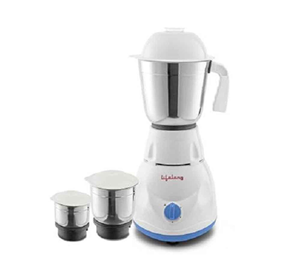lifelong ( llmg73) 500w 3 jar pure copper superboost mixer grinder with 2 years warranty
