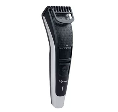lifelong ( llpcm11) 4w 240mins runtime plastic black & white trimmer for men