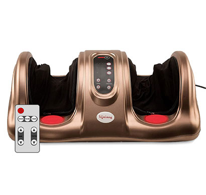 lifelong ( llm81) foot massager with heat gun ( brown)