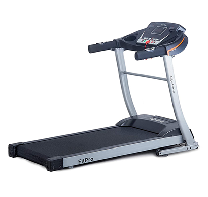 lifelong fitpro lltm09 (2.5 hp peak) manual incline motorized treadmill for home with 12 preset workouts, max speed 12km/hr