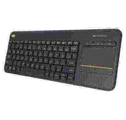 logitech k400 plus wireless keyboard (black)