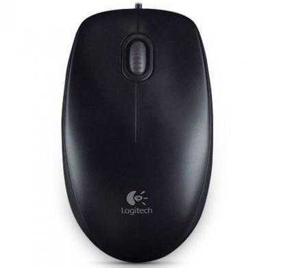 logitech m100r usb (wired) optical mouse (black)