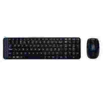 logitech mk220 wireless keyboard and mouse combo (black)