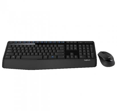logitech mk345 wireless keyboard and mouse combo (black)