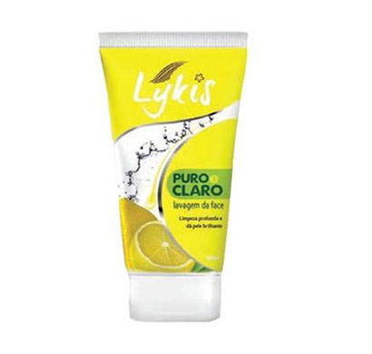 lykis face wash 100ml (lemon)