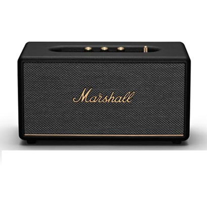 marshall stanmore iii wired connectivity home speaker (black)