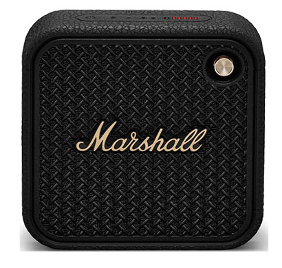 marshall willen ii portable bluetooth speaker ( black and brass)