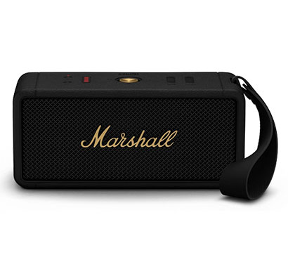 marshall middleton portable bluetooth speaker ( black & brass)