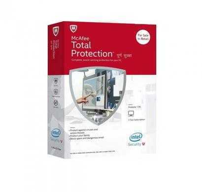 mcafee total protection latest version - 3 user (1 pc) / 1 year