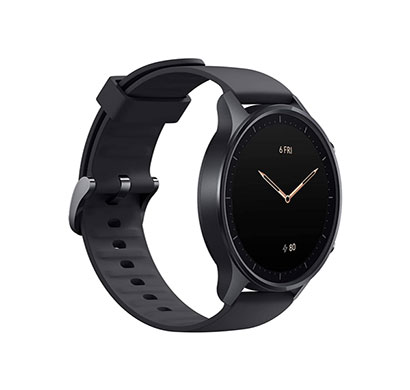mi watch revolve with premium metallic frame, 1.39 amoled display, 14 days battery, heart rate, stress and sleep monitoring, in-built gps