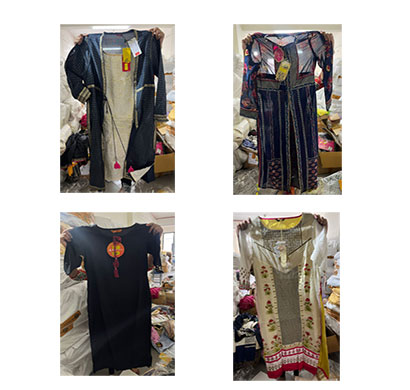 mix brand apparels lot ethnic and western mix ( men,women,kids)