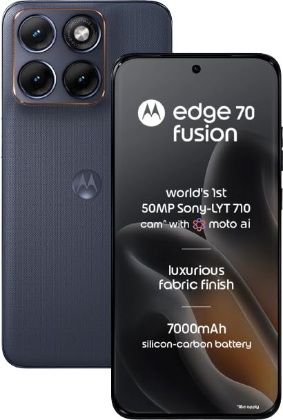 motorola edge 70 fusion (12gb ram, 256gb storage) mix colour