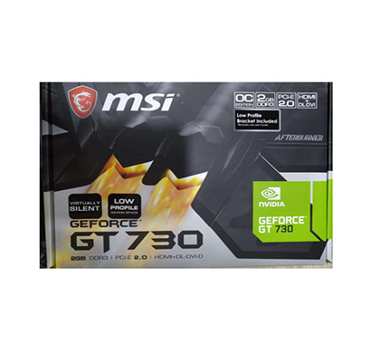 msi geforce gt 730 ddr3 2gb oc edition graphics card
