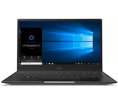 nokia purebook s14 (nki510tl85s) thin & light laptop (intel core i5/ 10th gen/ 8gb ram/ 512gb ssd/ windows 10 home/ 14 inch screen/ 1 year warranty/ 1.4 kg), black
