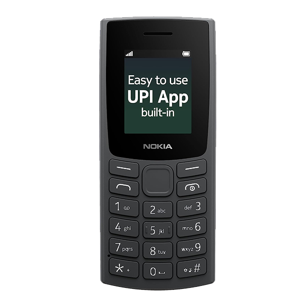 nokia all-new 105 keypad phone with built-in upi payments