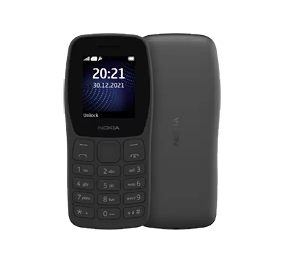 nokia 105 ss classic with charger (mix colour)