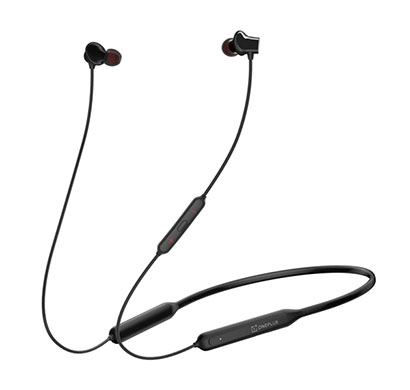 oneplus bullets wireless z (e303a) in-ear bluetooth earphones with mic (black)