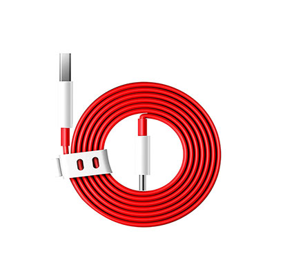 oneplus warp charge type-c cable (100cm, red)