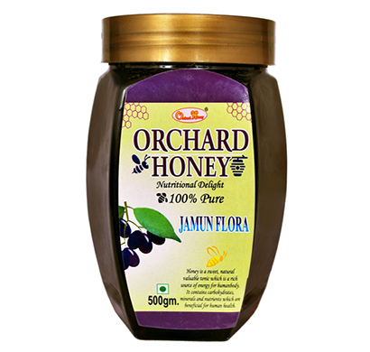 orchard honey,( jamun flora)100% pure & natural (no additives, no preservatives) (500gm)