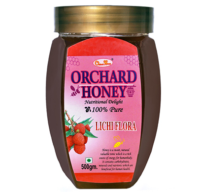 orchard honey,( lichi flora) 100% pure & natural (no additives, no preservatives) (500gm)