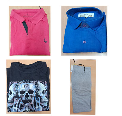 outlaw mens and ladies wear garments mix lot