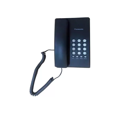panasonic kx-ts400sx integrated telephone system corded landline phone (black)
