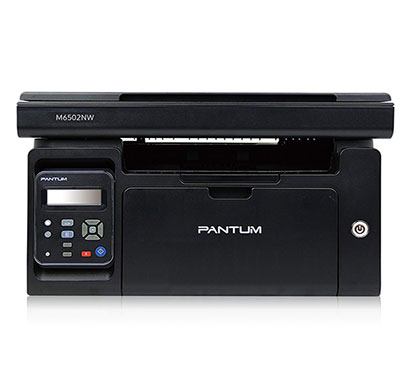 pantum (m6502nw) laser multi-function monochrome printer (black and white)