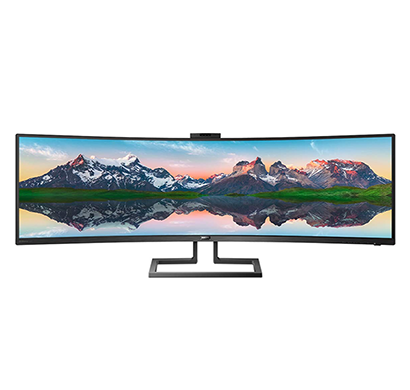 philips brilliance (499p9h1/75) 49-inch curved monitor (black)