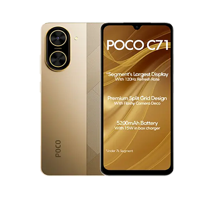 poco c71 (4gb ram/ 64gb storage), mix color