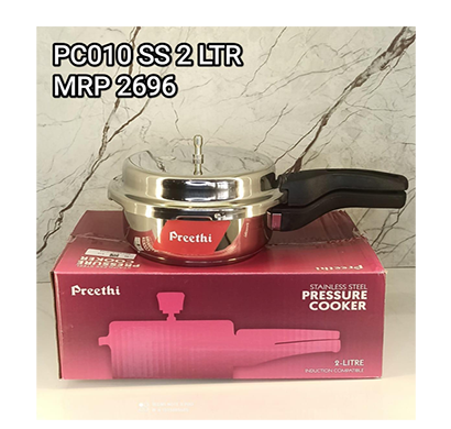 preethi pressure cooker (pc010ss 2ltr)