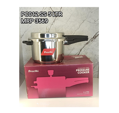preethi pressure cooker (pc12ss 5ltr )
