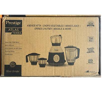 prestige mixer grinder atlas terra 750watt