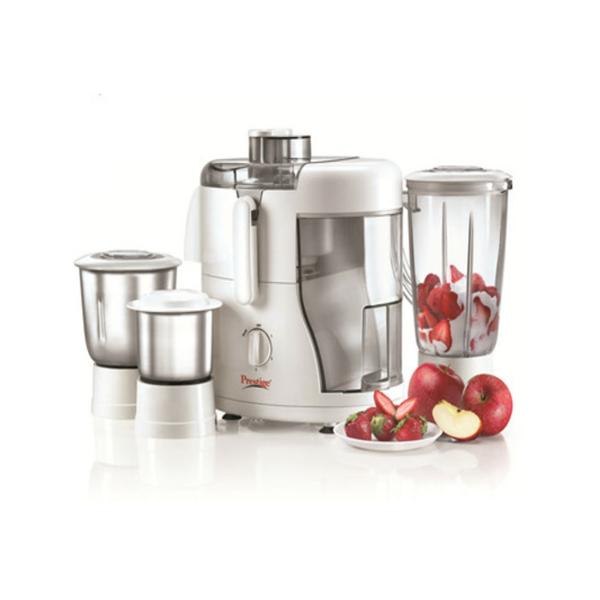 wholesale prestige champ 550 w juicer mixer grinder white 3 jar with best liquidation deal excess2sell excess2sell