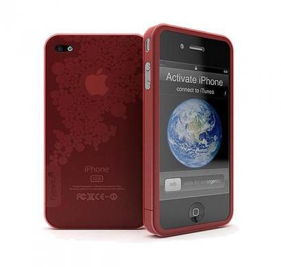 prism red orb iphone 4 tpu case