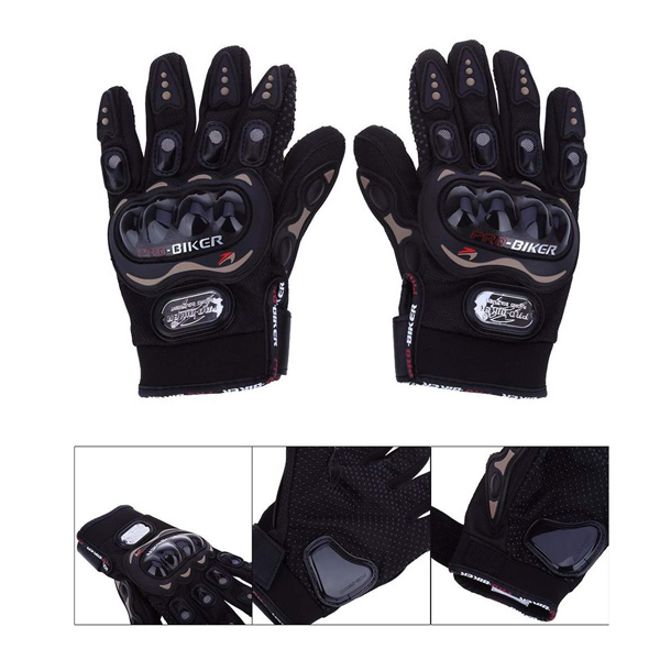 synthetic motorcycle gloves