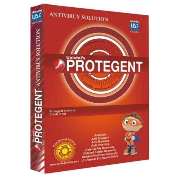 Protegent, Anti Virus+, 1 User, 1 Year